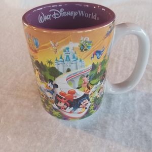Grandma Walt Disney World 3D Monorail 14 Oz Coffee Mug with Disney Characters